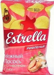 Чипсы с лососем