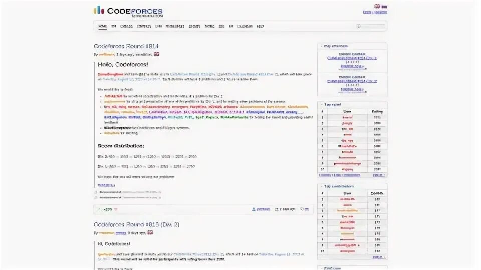 Codeforces 2. Codeforces 2