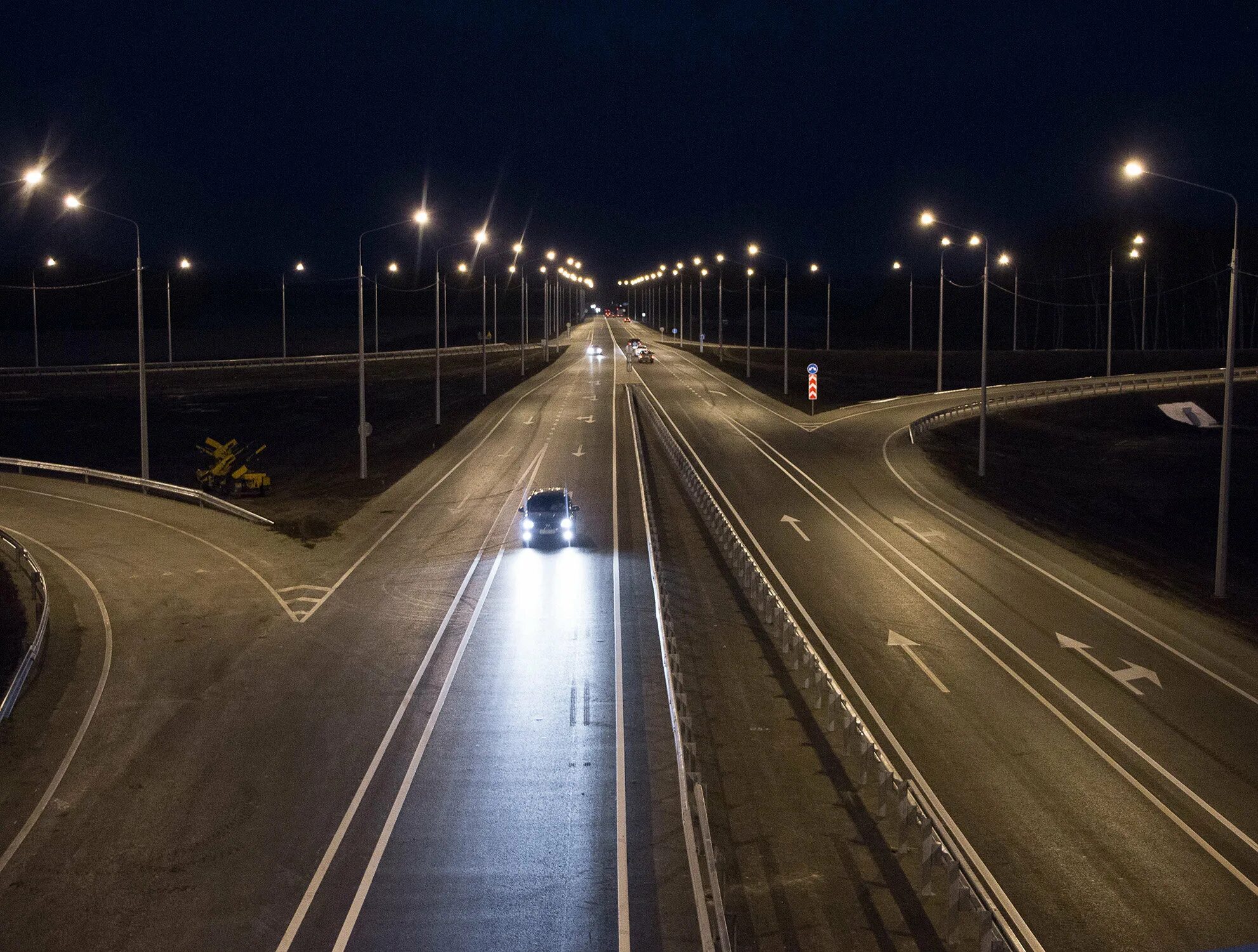 Трасса м51 Омск. Западный обход Омска. Омск Оренбург автомагистраль. Освещение автомагистрали.