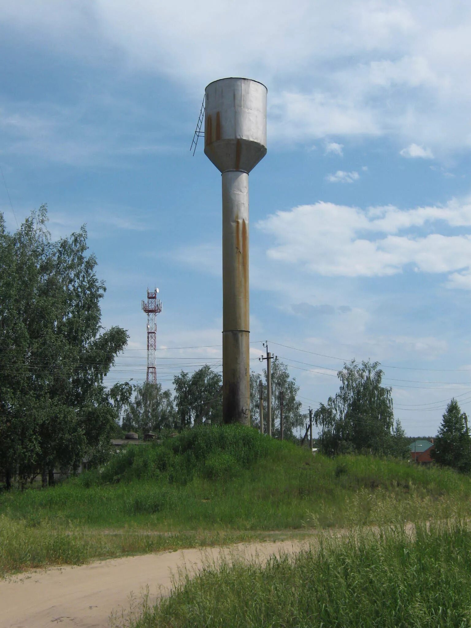 Установить водонапорную башню