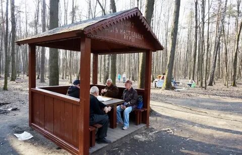 Тропаревский парк шашлыки