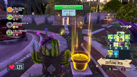 Zombie xbox plants