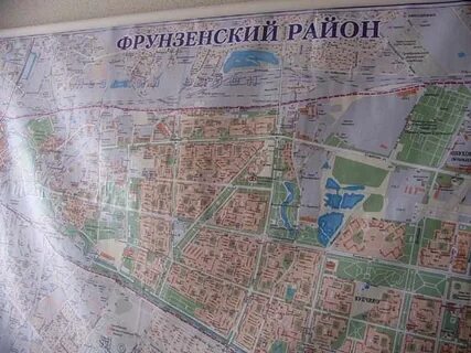 Карта спб фрунзенский