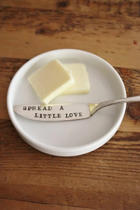 Little butter. Butter plate. downeys butter. butter on hand. bread and butter plate standard dimension.
