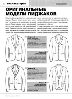 Описание мужской модели
