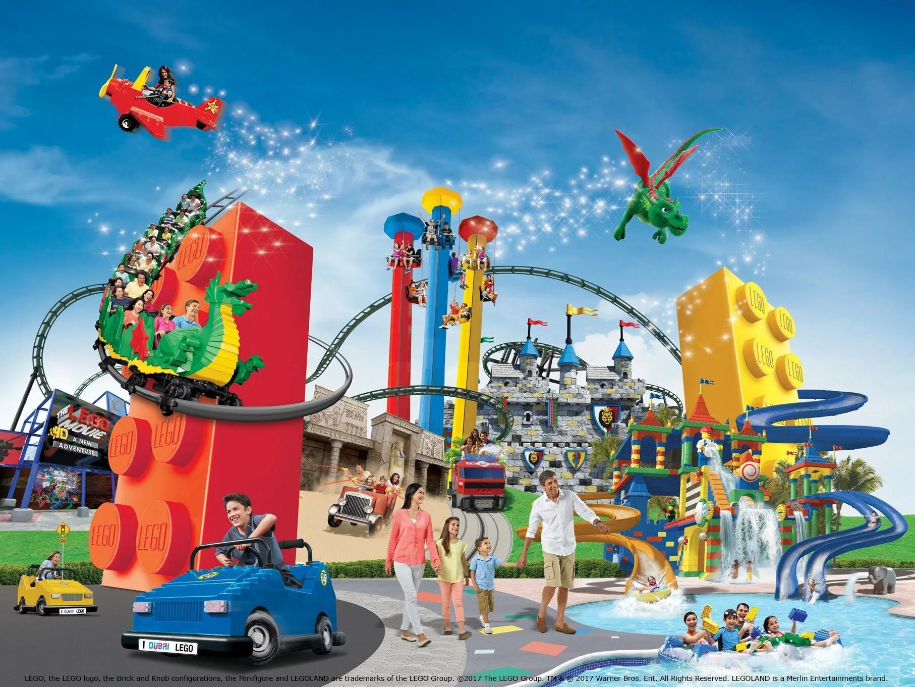 Дубай парк аттракционов Леголенд. Леголенд Дубай аквапарк. Парк Legoland в Дубае. Леголенд Дубай аттракционы.