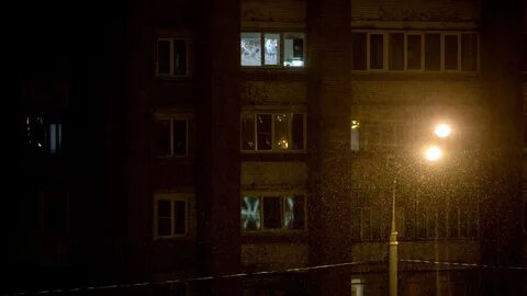Город выключает свет