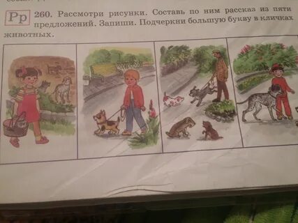 Составить рассказ 5 предложений