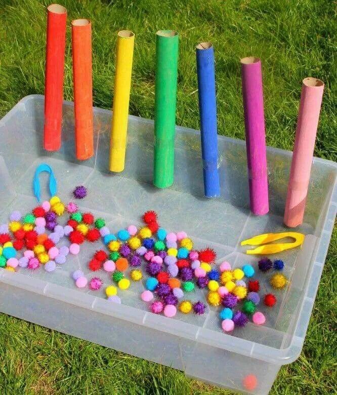 Color sorting game. Игры на воздухе для детей 4 лет своими руками. математические игры для дошкольников 2 года детский сад. sorting game. математические игры для дошкольников 6-7 своими руками.