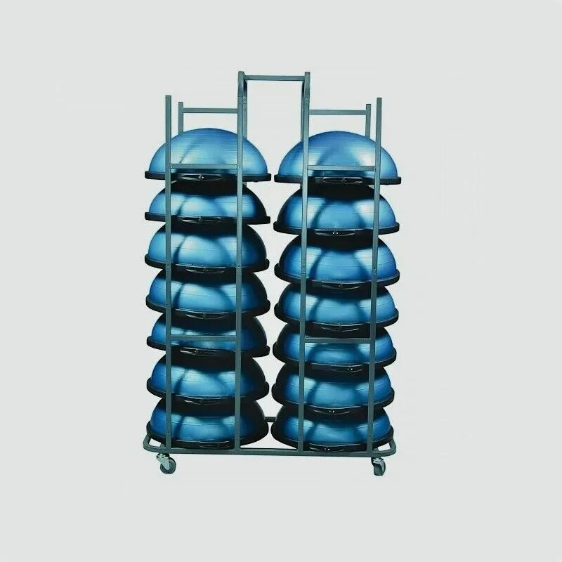 Хранение степ. Стойка под гантельный ряд (1-10кг) 10 пар profi-fit 2067c. стойка для хранения баланс-степов (платформ босу). стеллаж для босу. стойка для хранения полусфер степ.