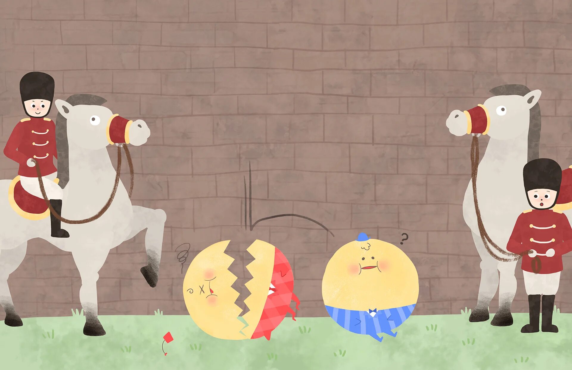 Humpty Dumpty. Humpty Dumpty Horses. Humpty Dumpty Craft for Kids. All the King's Horses.