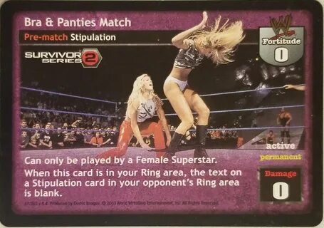 Bra and Panties Match - WWE Raw Deal " Pre-Matches - Carte Blanche Hob...