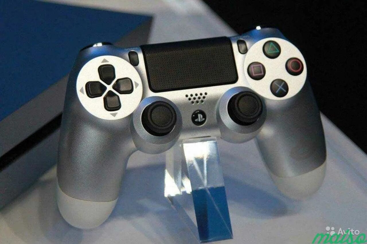 Геймпад Dualshock ps4(серебро). PLAYSTATION 4 Gamepad. Геймпад ps4 Silver. Джойстик на пс4 Silver.