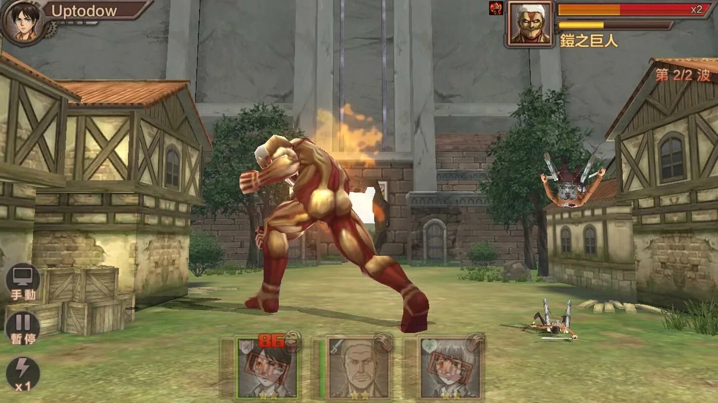 Titan attacks android. Attack of titan игра. атак он титан игра.