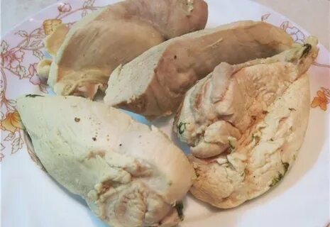 Отварные куриная кожа