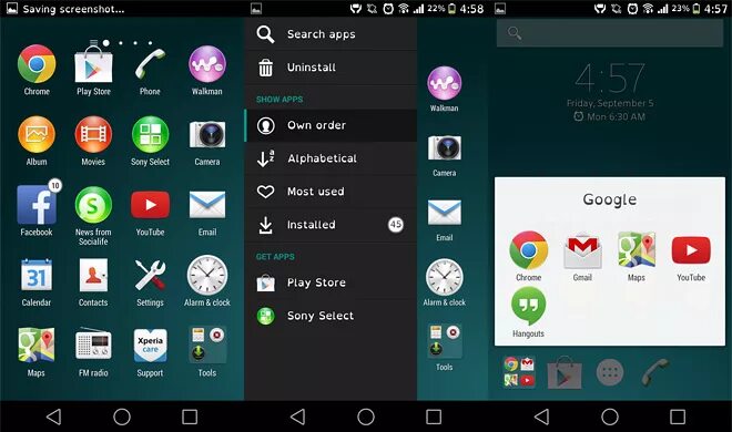Экраны меню смартфонов sony. Walkman приложение. 4. Меню телефон sony xperia. Walkman приложение.