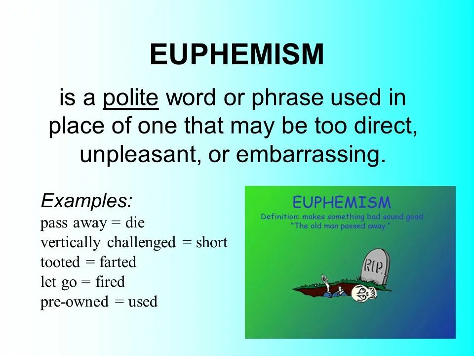 Euphemism. What is euphemism. Эвфемизмы в английском. Эвфемизмы в английском языке примеры.