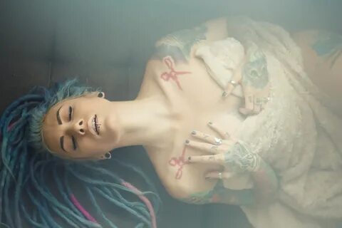 lena scissorhands,infected rain,tattoo,alternative,model,woman,beauty,Impli...