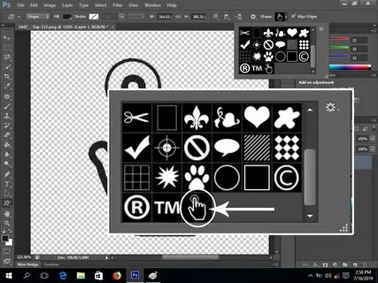 Shape tool