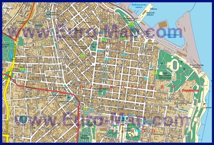 Moscow Map - Russia