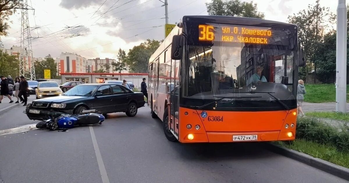 Калининград ул Гагарина велодорожки.