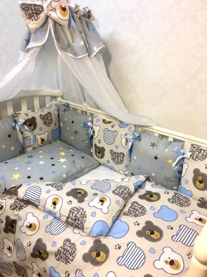 Бортики в кроватку. Комплект в кроватку. Бортики в кроватку для новорожденных. Детские комплекты в кроватку. Комплект постельного белья для новорожденного