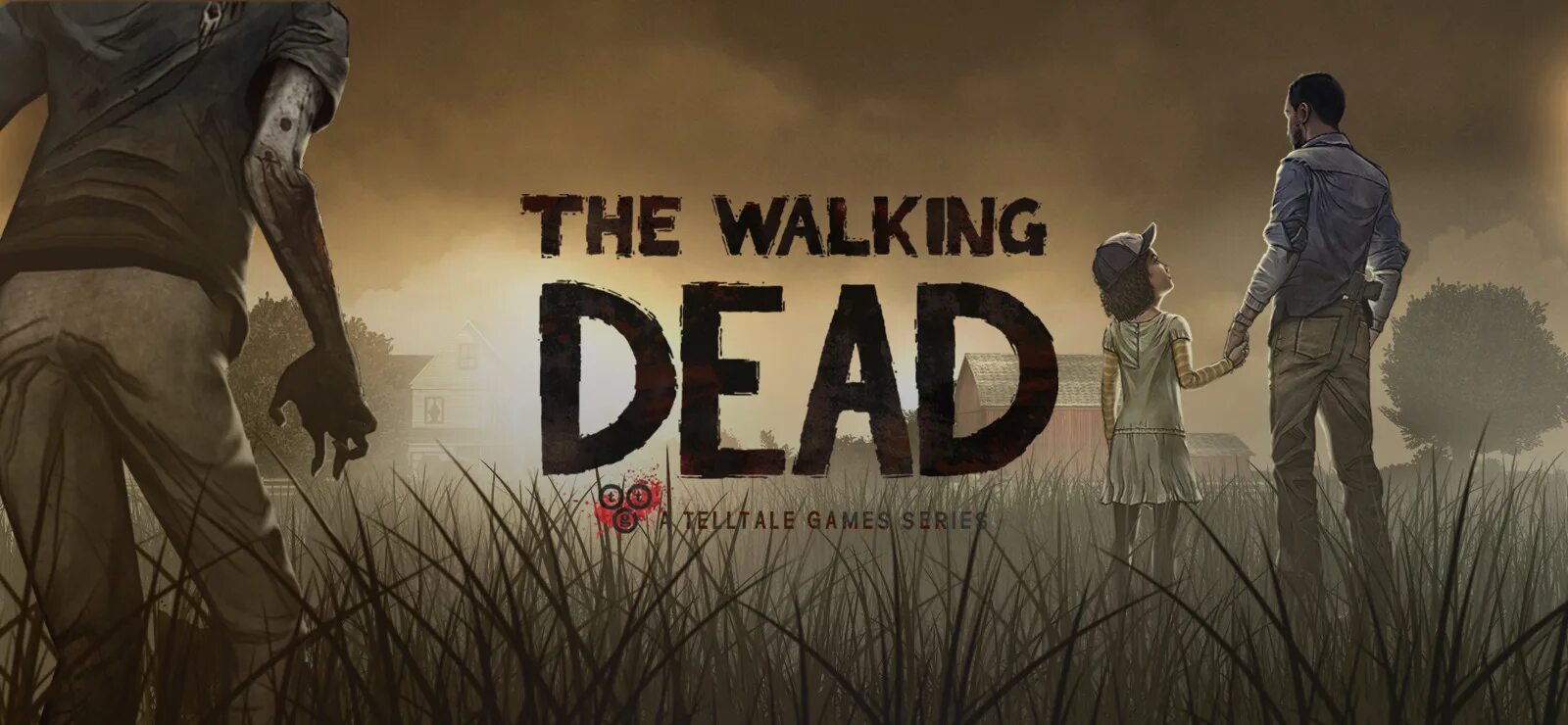 He dead перевод. Зе Волкинг дед 1 сезон. The Walking Dead the game надпись.