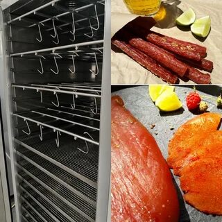 Сушка мяса в сушилке