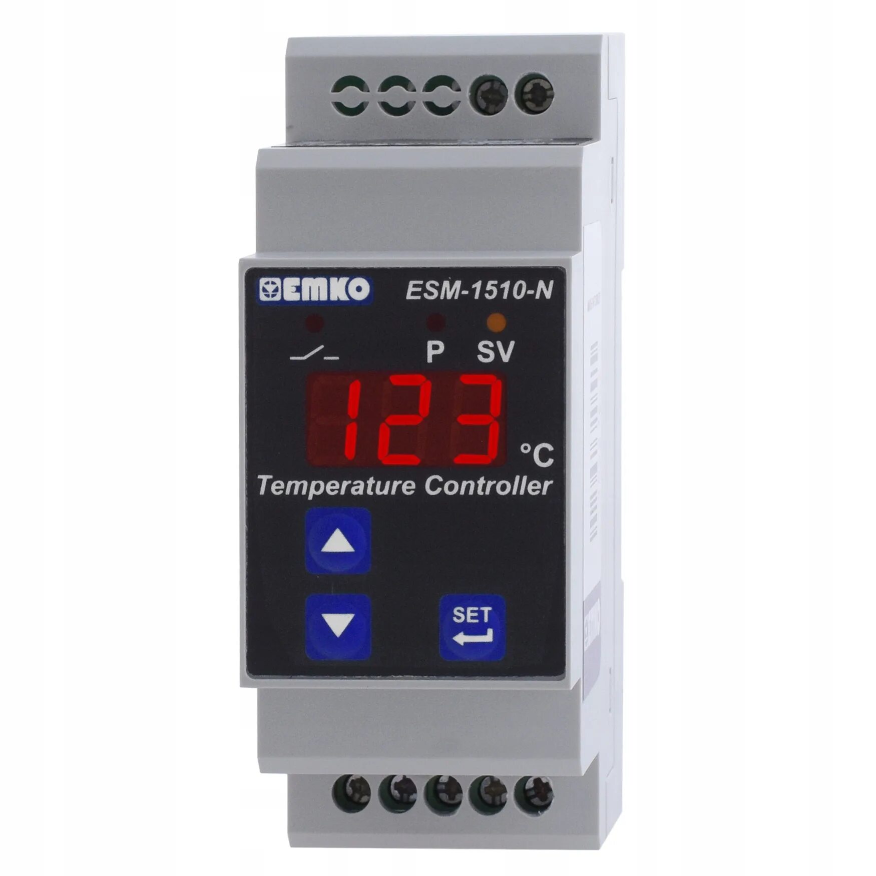 Реле контроля температуры pt100. Emko ESM 1510 N. ESM 1510 терморегулятор.