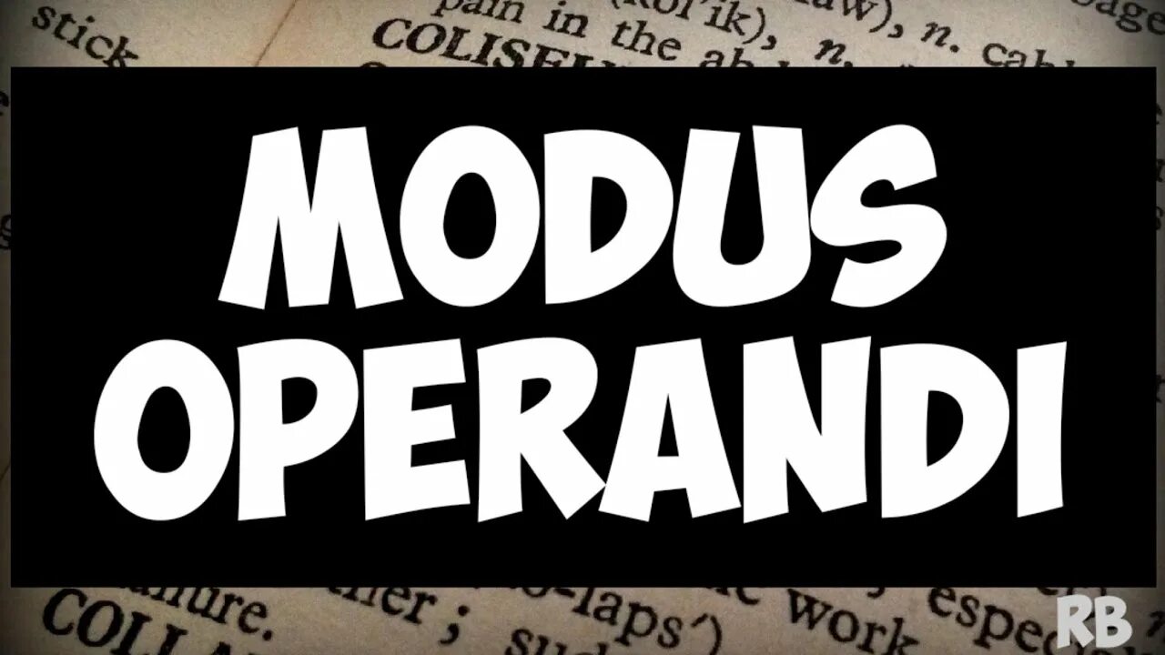 Modus Operandi. Модус операнди в криминалистике. Модус операнди и Модус вивенди. Gabber Modus Operandi. Модус латынь