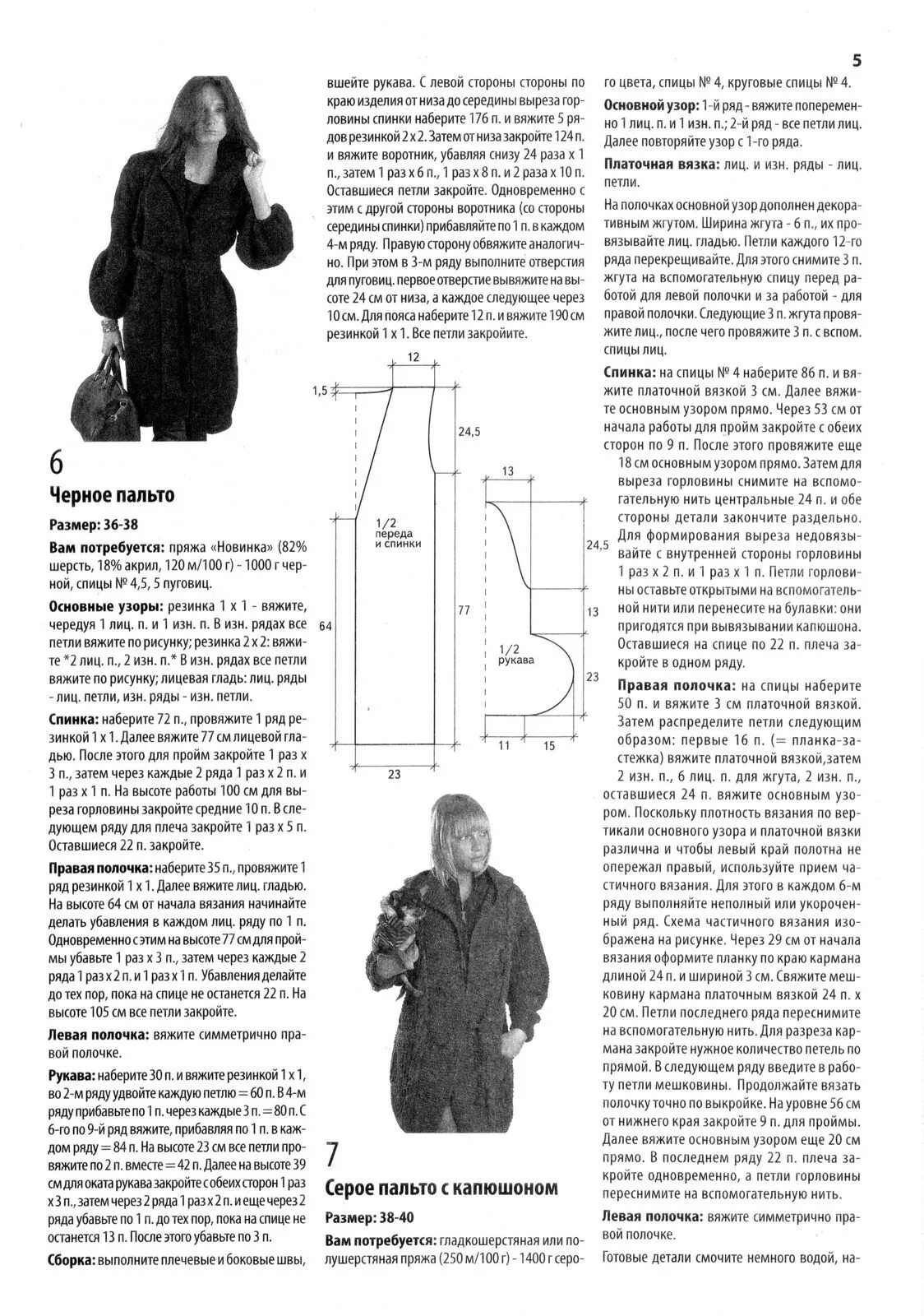 Вязаное пальто спицами из толстой пряжи со схемами. Вязаное пальто спицами 56 размер схема. Вязаное пальто спицами для женщин со схемами и описанием.