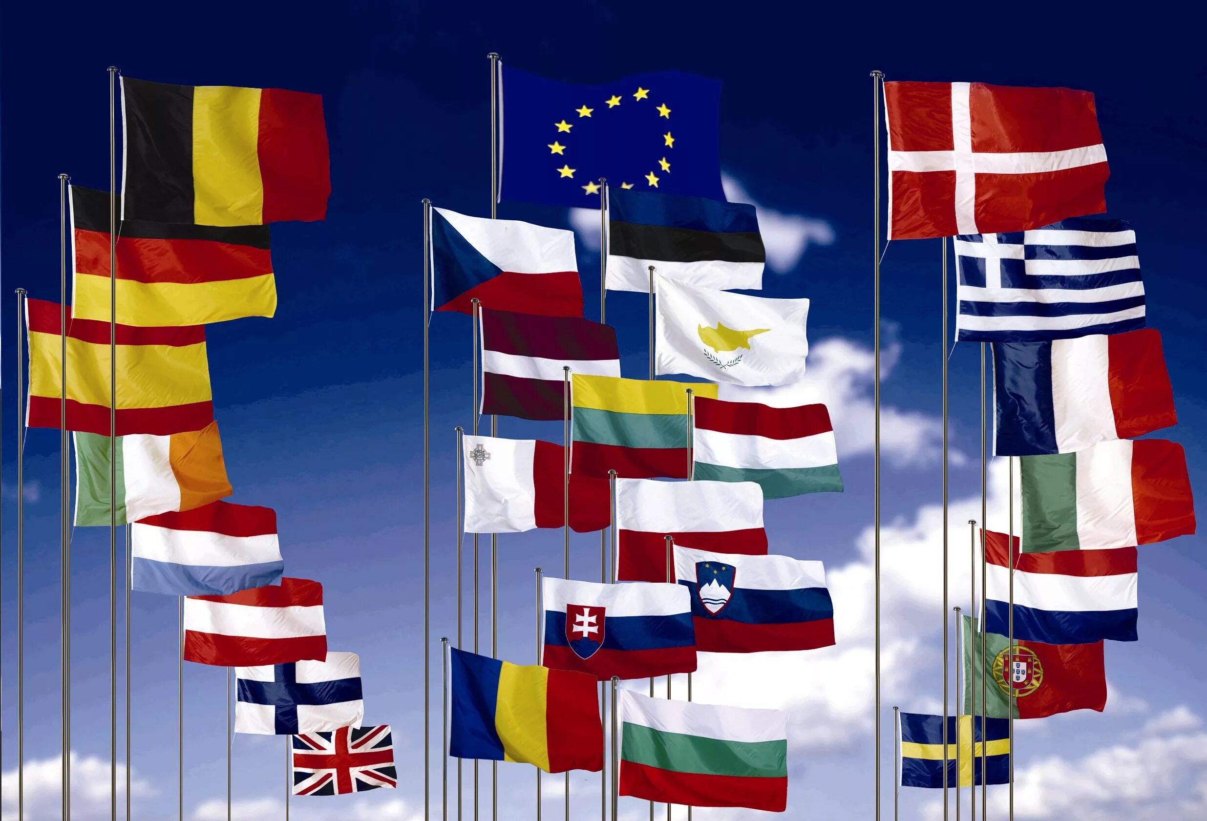 Европейский Союз. Флаги Европы. Страны Европы. Флаги европейских государств. Russia european country