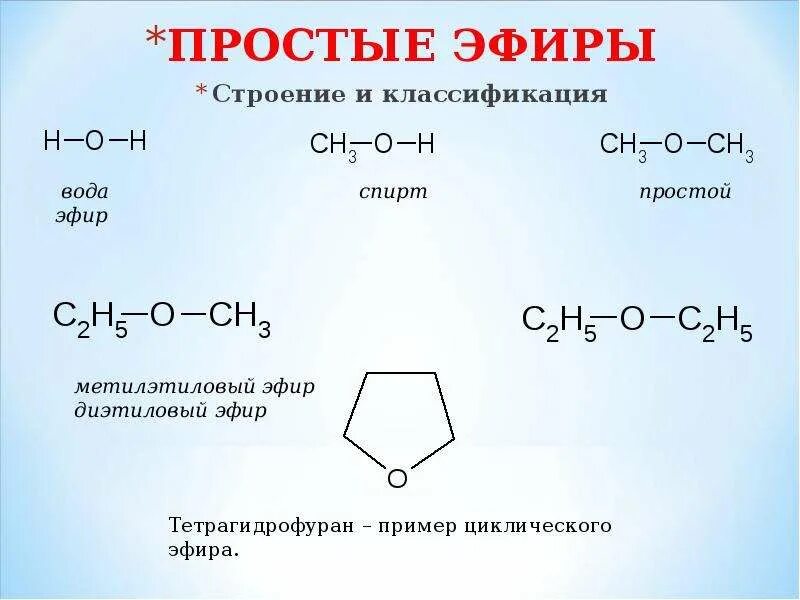 Простые эфиры образуются в результате. Простые эфиры общая формула. Простые эфиры общая формула номенклатура. Простые эфиры общая формула и пример. Циклические простые эфиры номенклатура.