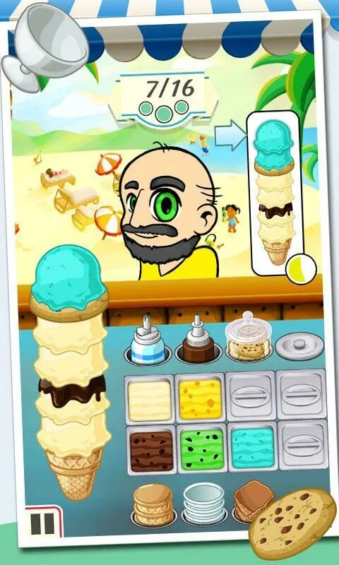 Игра мороженка. Игра Злое мороженое. Карта игры мороженщик. Игра на андроид Ice Cream.