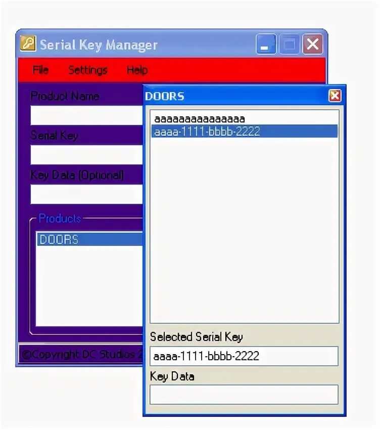 Dl key. Dl key