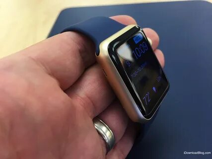 Apple watch gold aluminum case