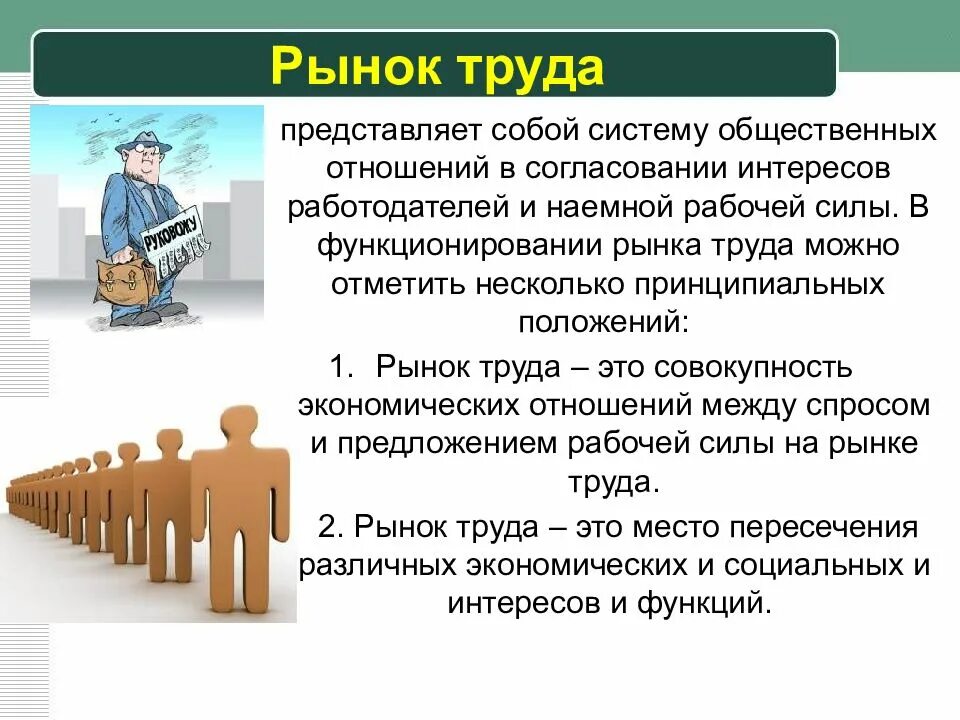 Используется труд наемных работников. Рынок труда. функционирование рынка труда. рынок труда в россии. положение на рынке труда.