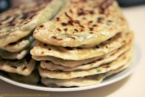 Кутабы с тыквой на сухой