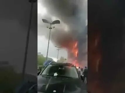 Кунцево плаза горел