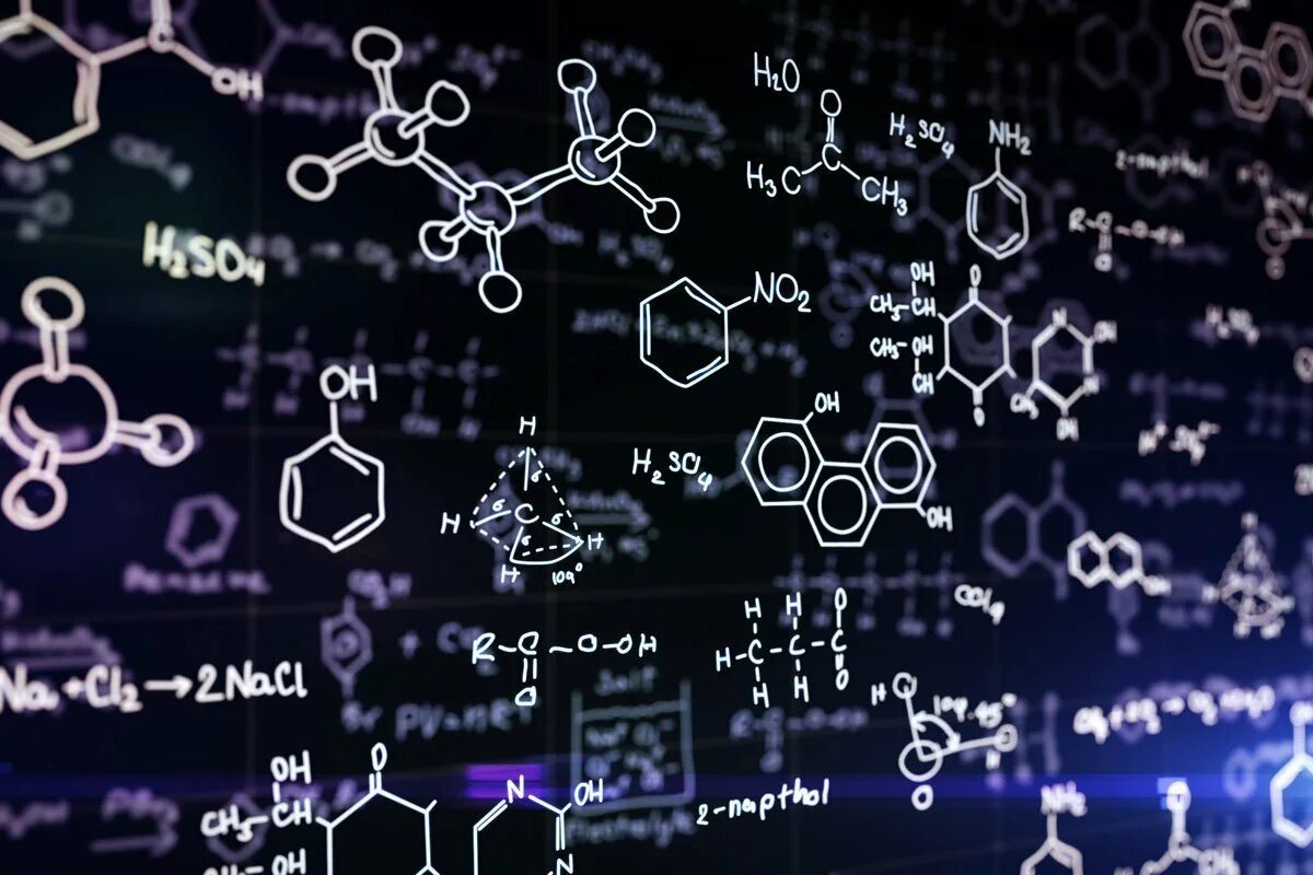 Химия фон. Химический фон. Химические формулы. Химические формулы фон.