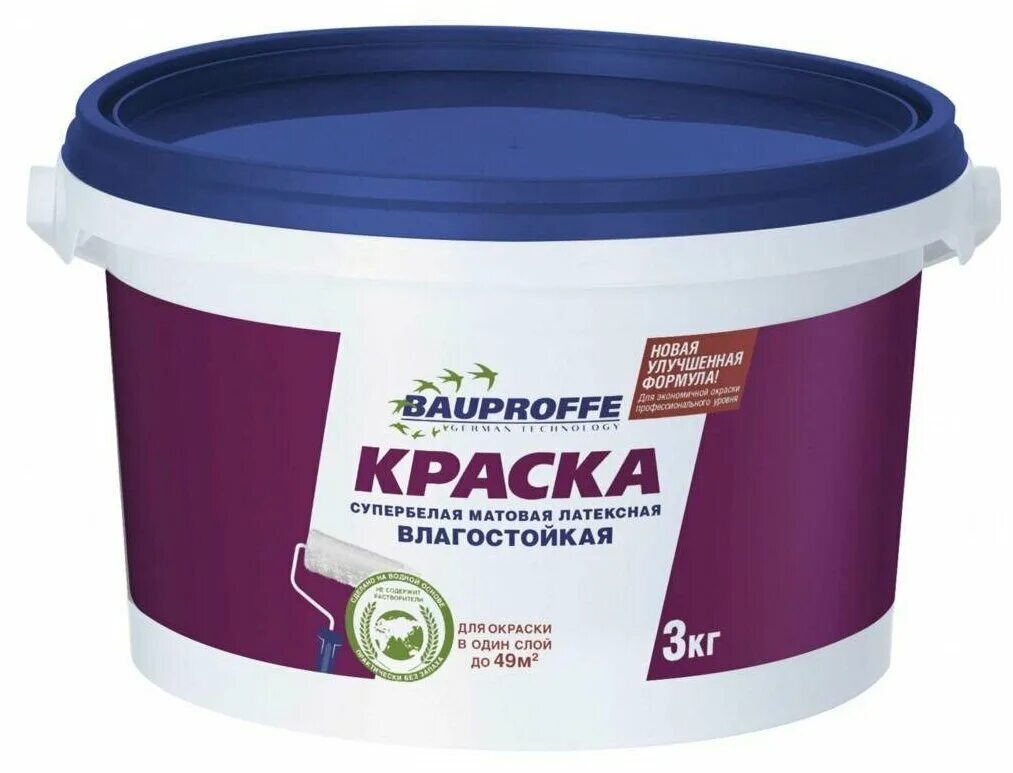 Водостойкая краска купить. BAUPROFFE краска влагостойкая. Краска BAUPROFFE супербелая матовая латексная. Краска фасадная латексная BAUPROFFE 7кг. BAUPROFFE краска 28 кг.