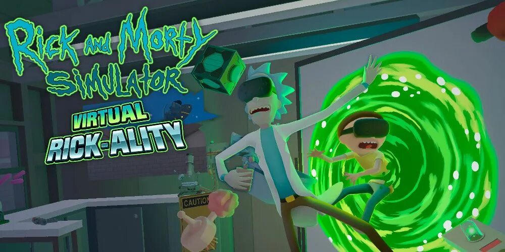 Rick and morty vr. Virtual rick-ality. рик и морти вр. игра рик и морти вр.