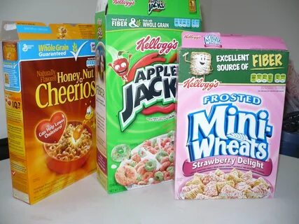 Box of cereal