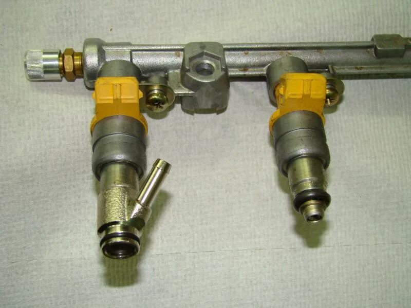 Газы через форсунку
