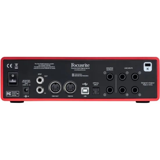 Focusrite Scarlett Solo 3nd Gen Драйвер