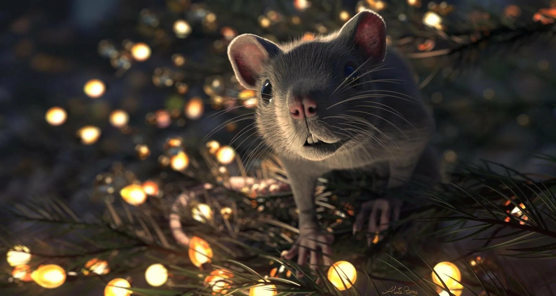 Мыши рабочий стол. Новогодняя крыса. Новый год животные. Новогодняя мышь. Новогодняя елка для мышей.