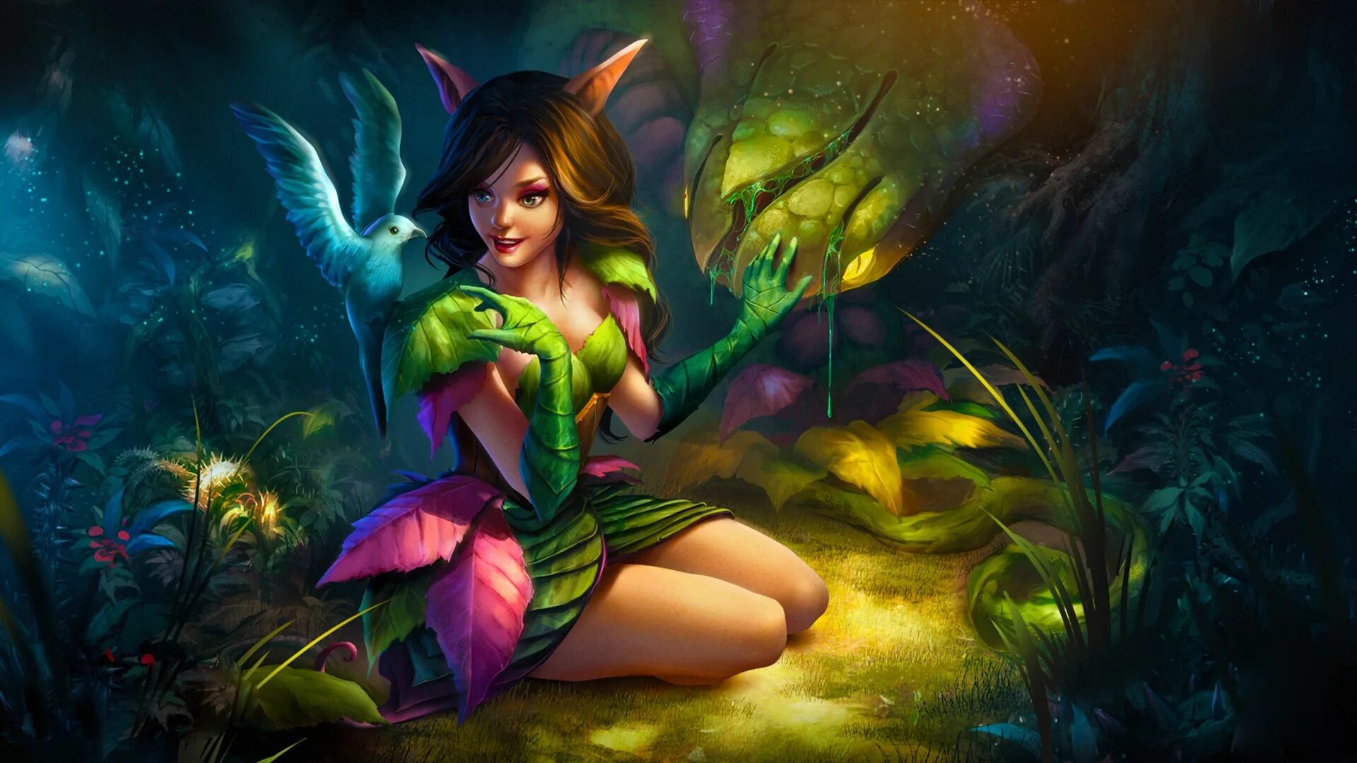 эльфийки воительницы. эльфийка магесса. лесной эльф. эльф компьютерный. джейд, император зеленого дракона.