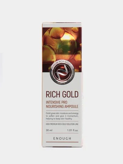 Intensive pro. Enough сыворотка питательная с золотом - rich gold intensive pro nourishing ampoule, 30мл. enough rich gold intensive pro nourishing ampoule сыворотка для лица с золотом 30m. енф rg маска на тканевой основе rich gold intensive pro nourishing mask [25g]. питательная эссенция с золотом enough rich gold intensive pro nourishing essence.