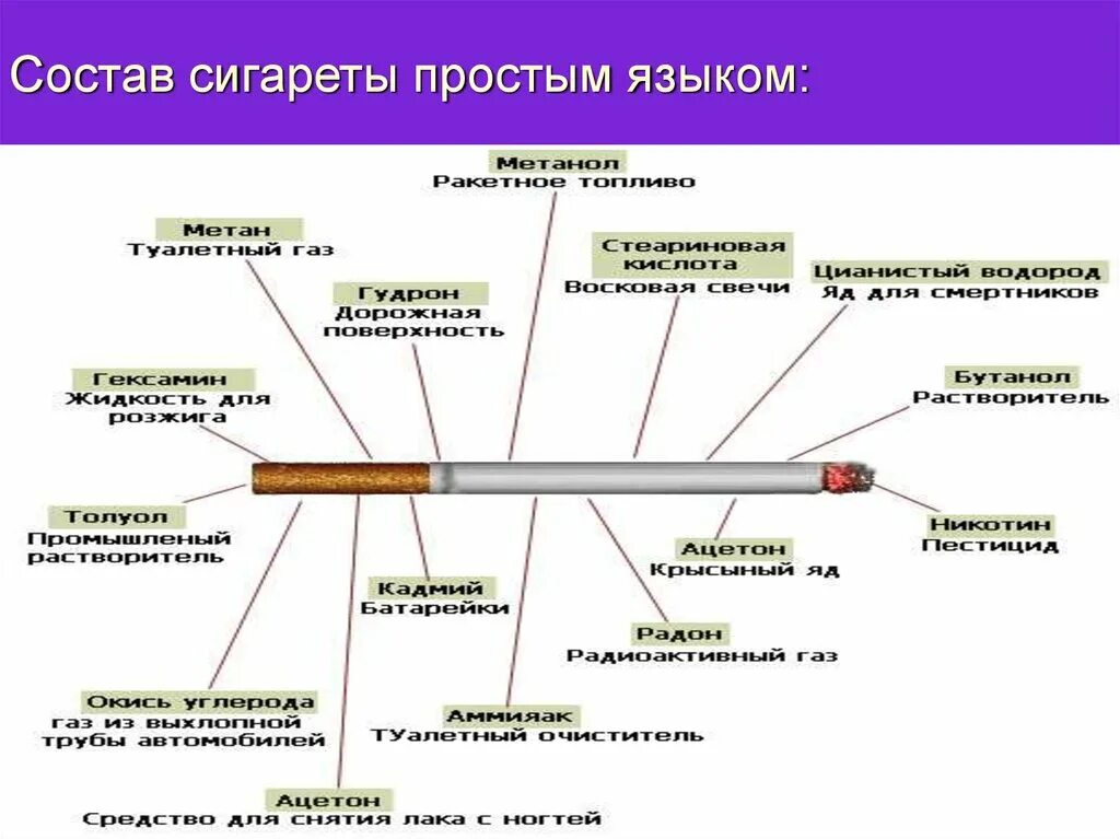 Состав сигареты. Строение сигареты. Химический состав сигарет. Схема сигареты.