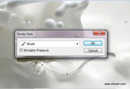 Stroke paths
